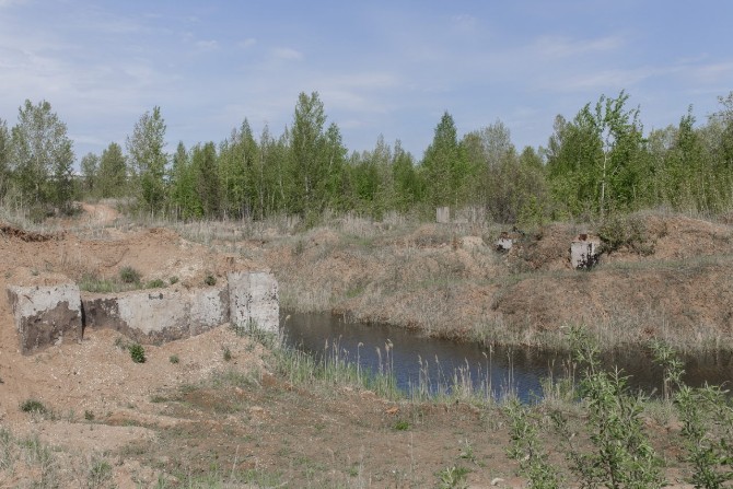 Auf der Ruine des Reaktors veranstalteten Familien ihre Picknicks / Foto © Jewgenija Shulanowa