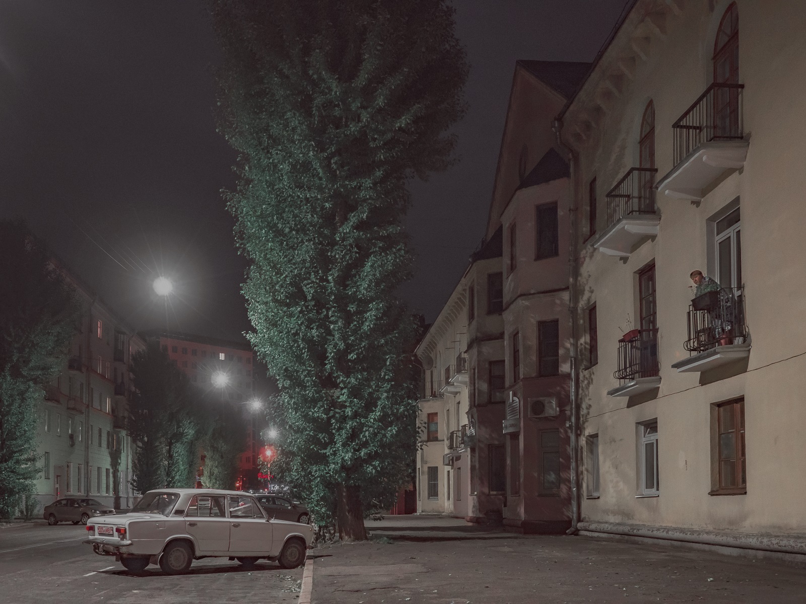 Still und friedlich – ein Abend irgendwo im Zentrum von Minsk / Foto © Anna Veres