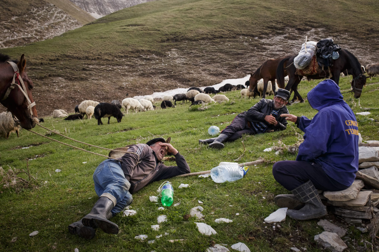 Ruhepause während des Auftriebs / Foto © Jewgenija Shulanowa