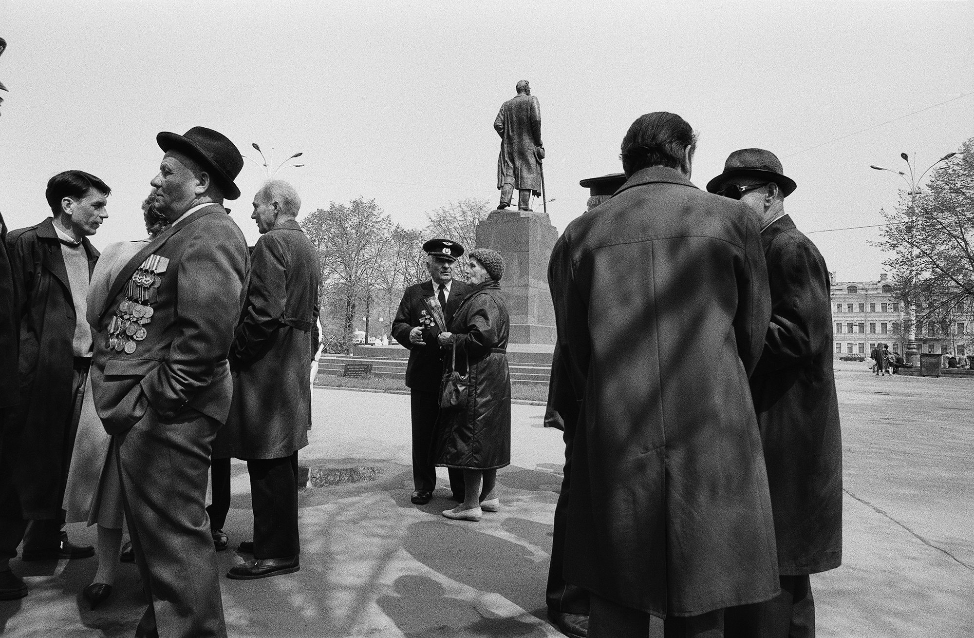 Maxim Gorki, Belarussischer Bahnhof, Moskau, 1991 / Foto © Igor Mukhin