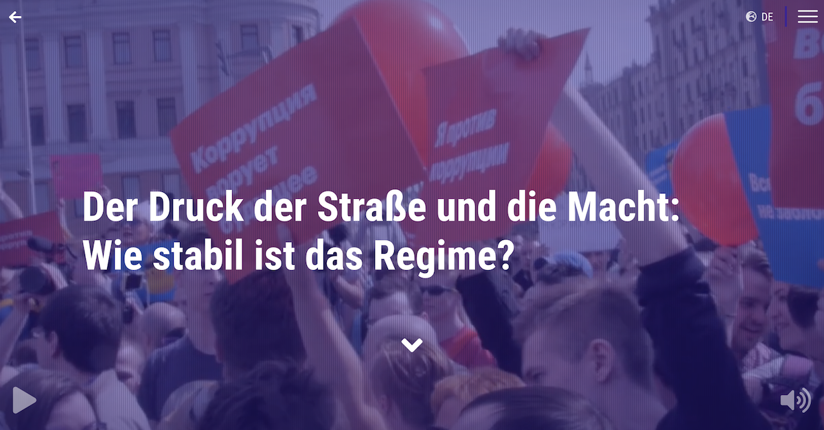 Der Druck der Straße und die Macht: Wie stabil ist das Regime?