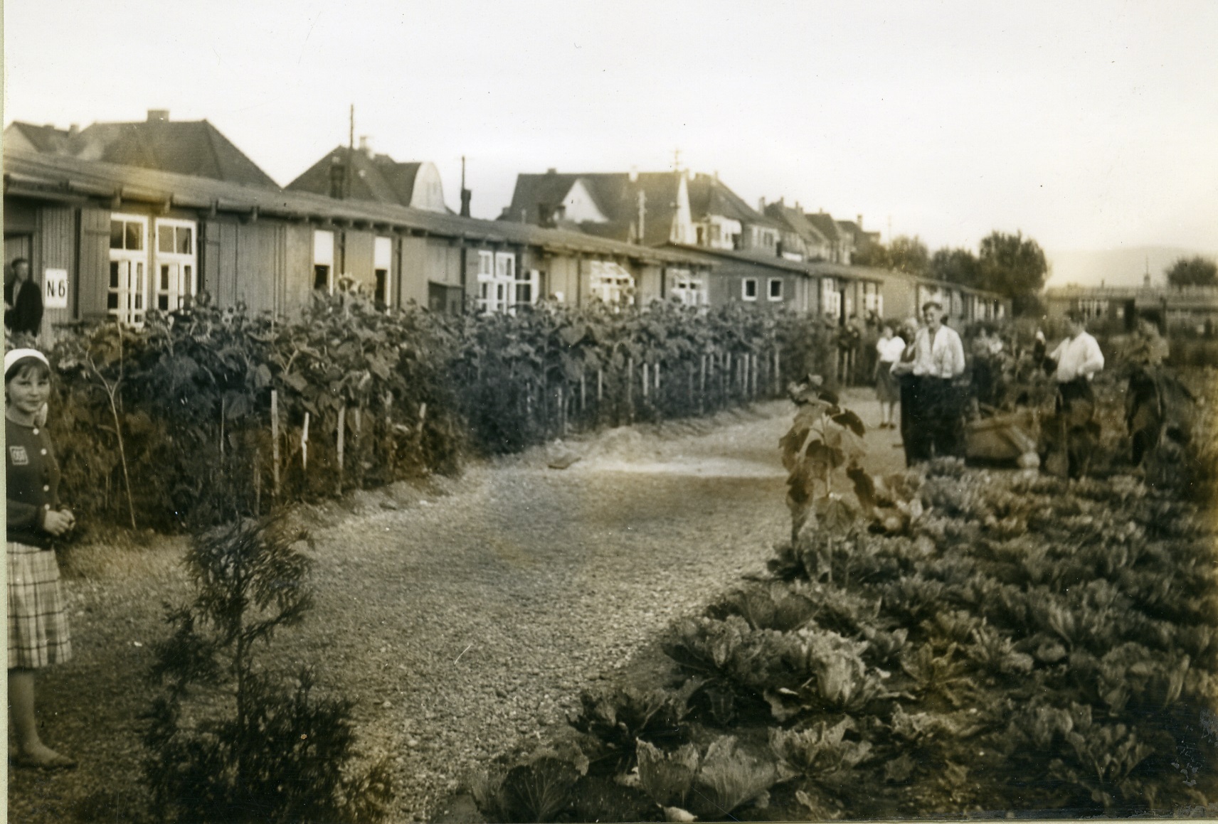 Лагерь для остарбайтеров в городе Зинген, примерно 1943 год. © Stadtarchiv Singen