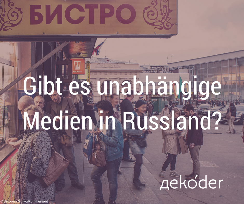 Bystro #1: Medien in Russland