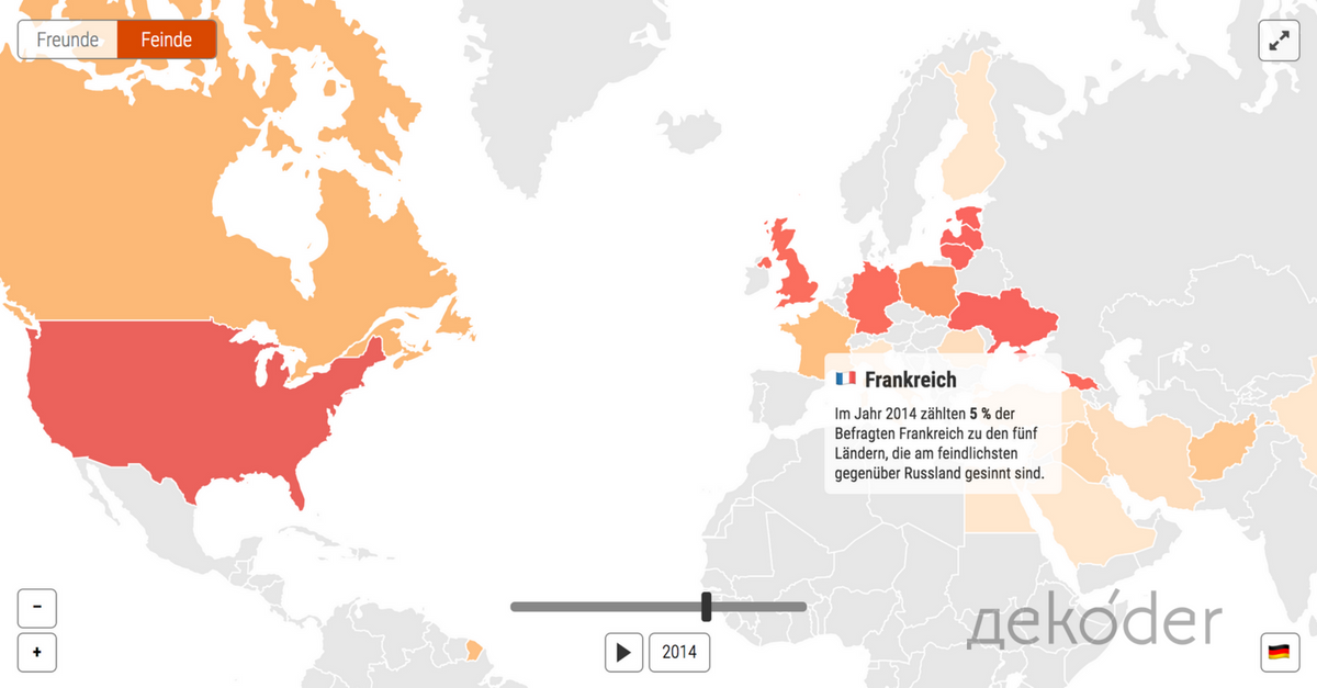 Infografik: Wer ist Freund, wer Feind?