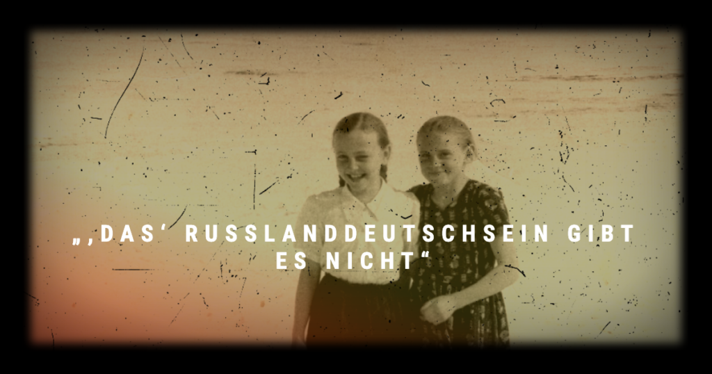 „,DAS‘ Russlanddeutschsein gibt es nicht“