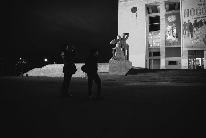 Jan und Dascha in Sankt Petersburg, Frühling 2016 / Foto © Stanislaw Dolshnizki