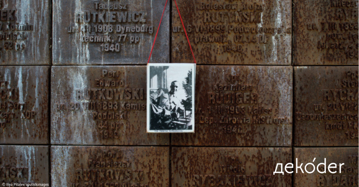 Die Massenerschießungen von Katyn