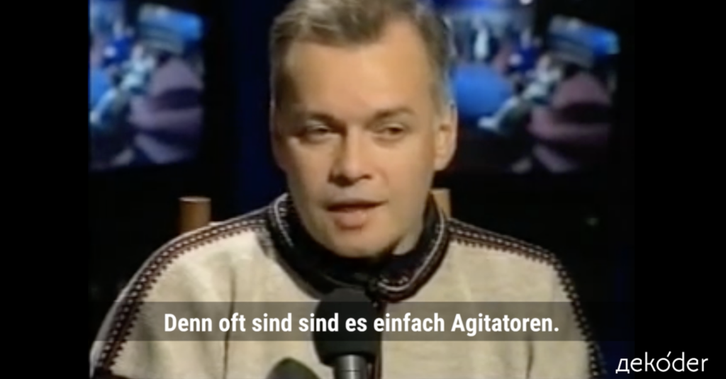 Video #25: Dimitri Kisseljow über Ethik im Journalismus