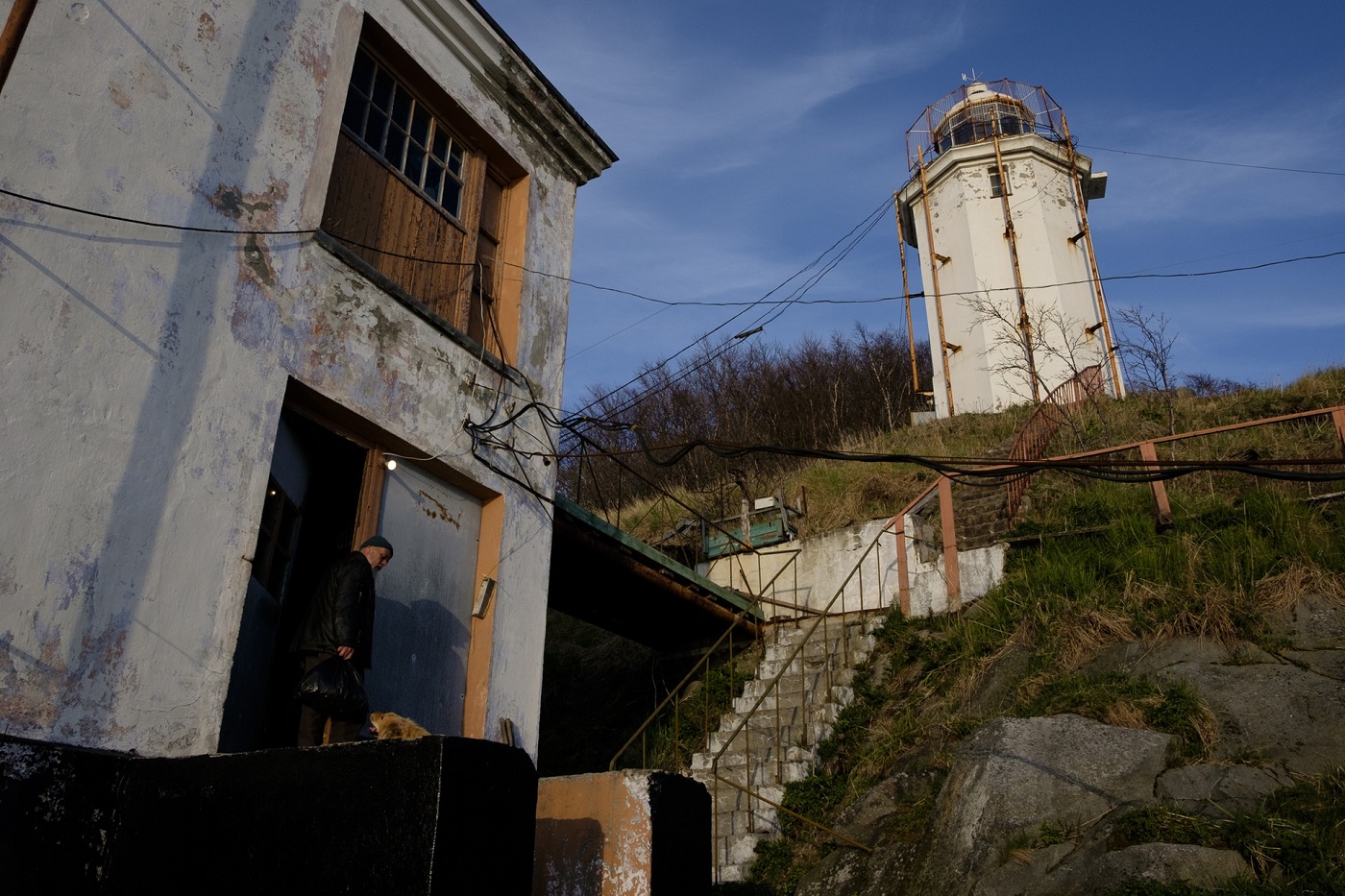 Nikolaj arbeitet seit 13 Jahren am Leuchtturm