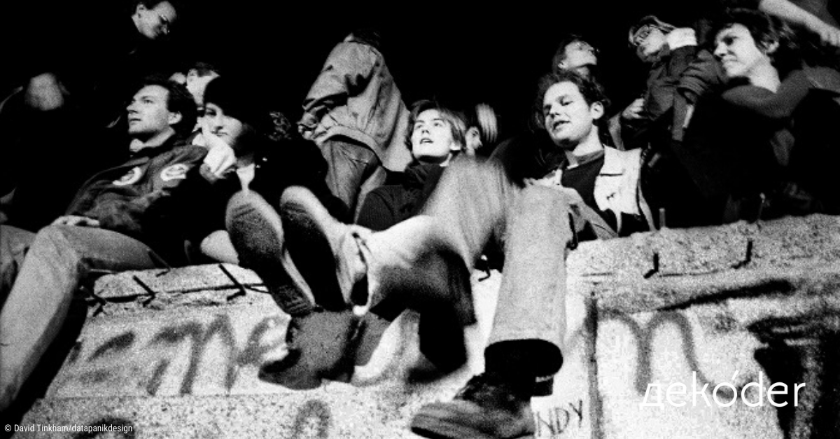 Historische Presseschau: Mauerfall 1989