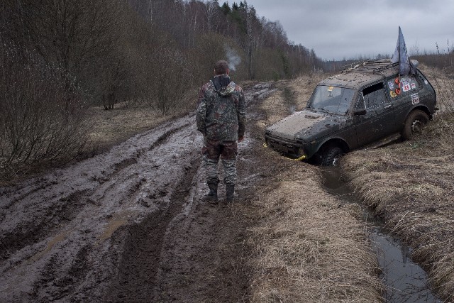 „Dreck“ ist eines der häufigsten Wörter im Vokabular der Offroad-Rennfahrer