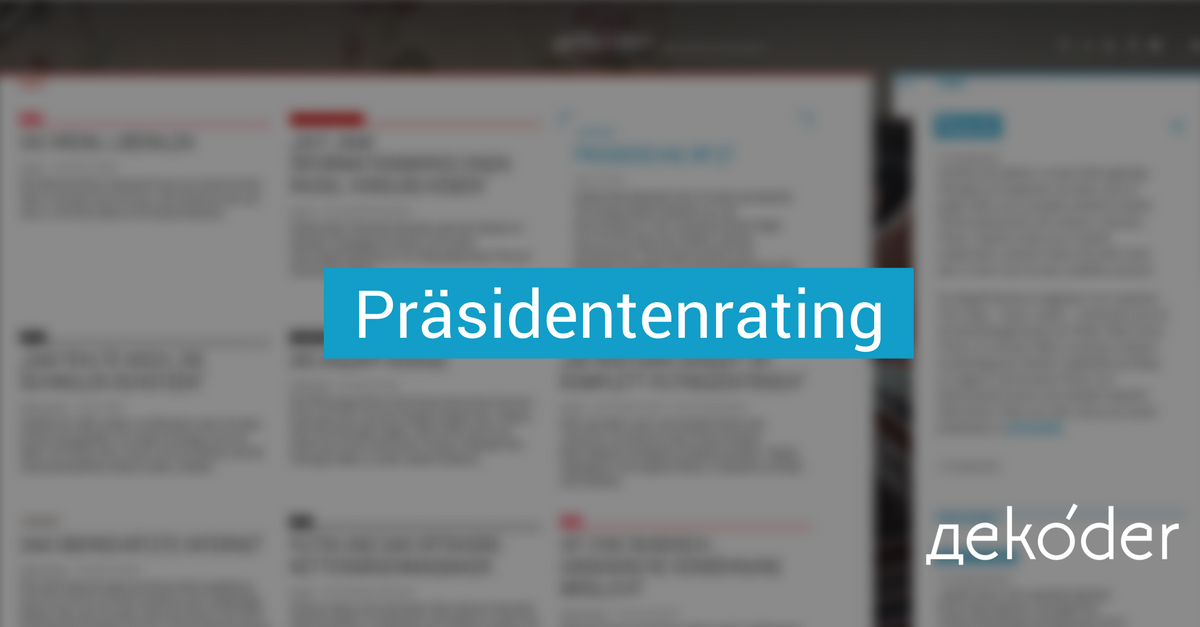 Präsidentenrating
