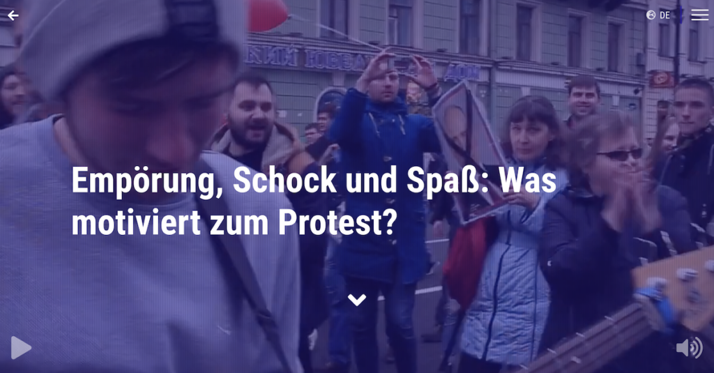 Empörung, Schock und Spaß: Was motiviert zum Protest?