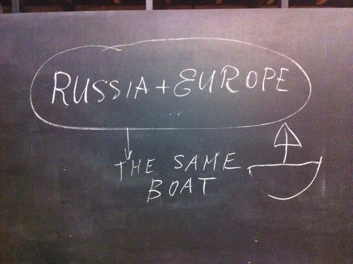 „Russland und Europa sitzen im selben Boot.“ (Irina Prochorowa)