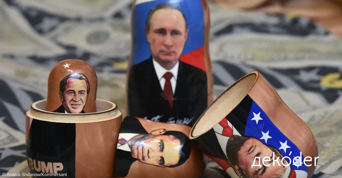 Die Erzfreunde Russland und USA