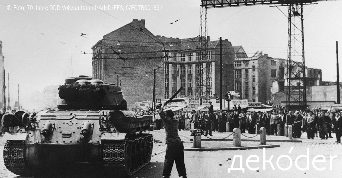 Kontrollverlust – Der Volksaufstand vom Juni 1953