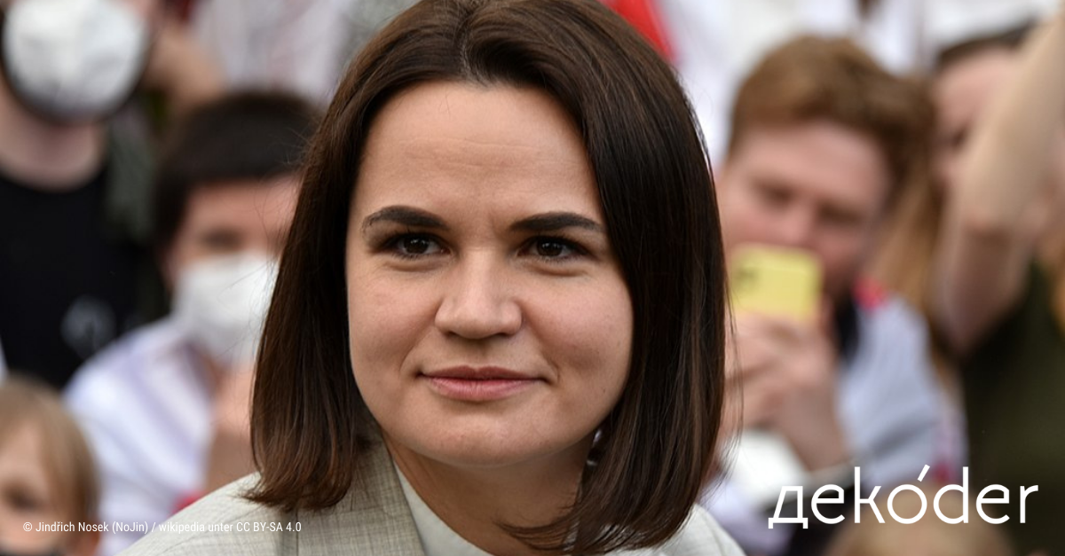 Swetlana Tichanowskaja