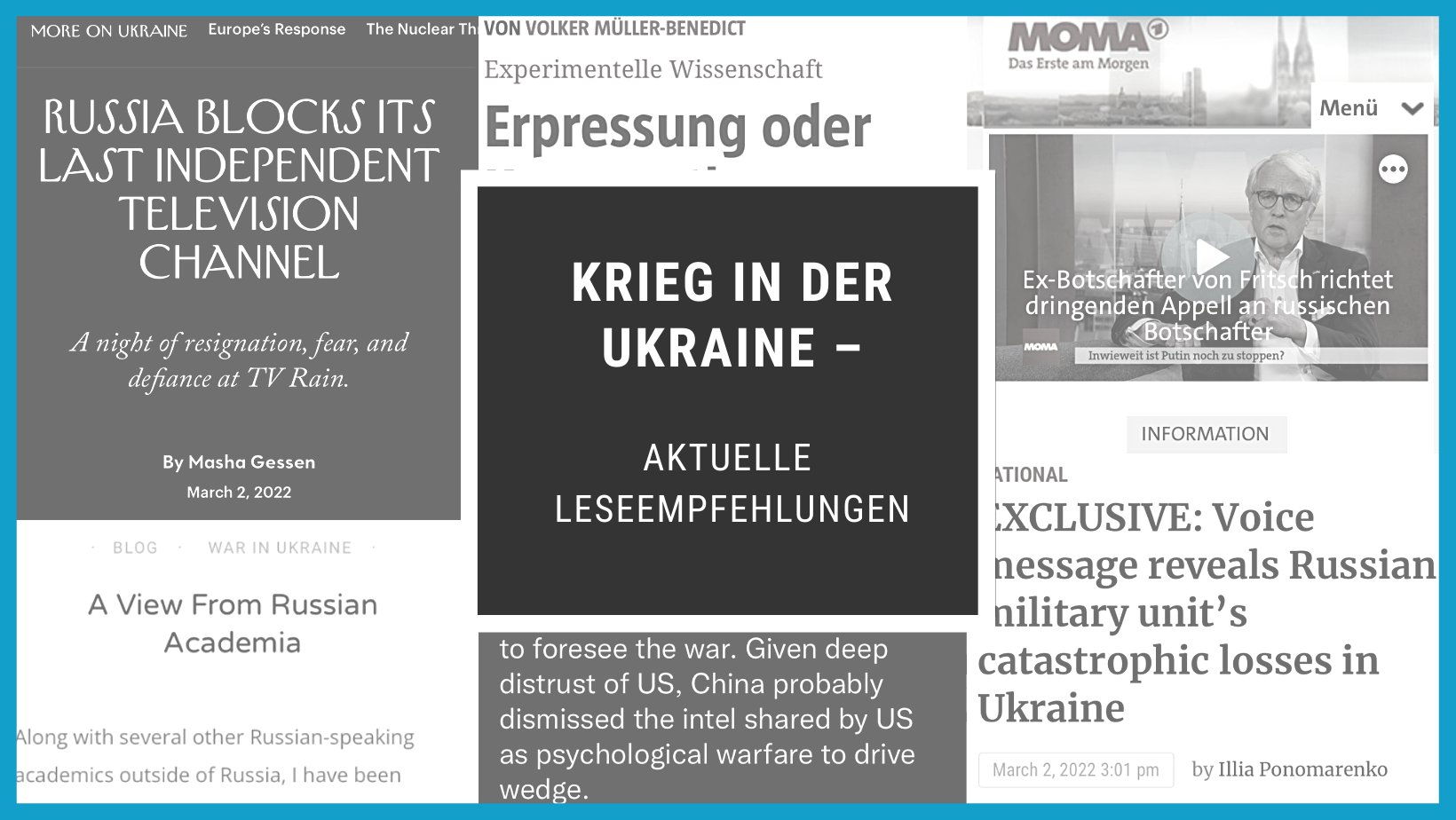 Sowjetische Propagandastrategien im heutigen Kriegsrussland