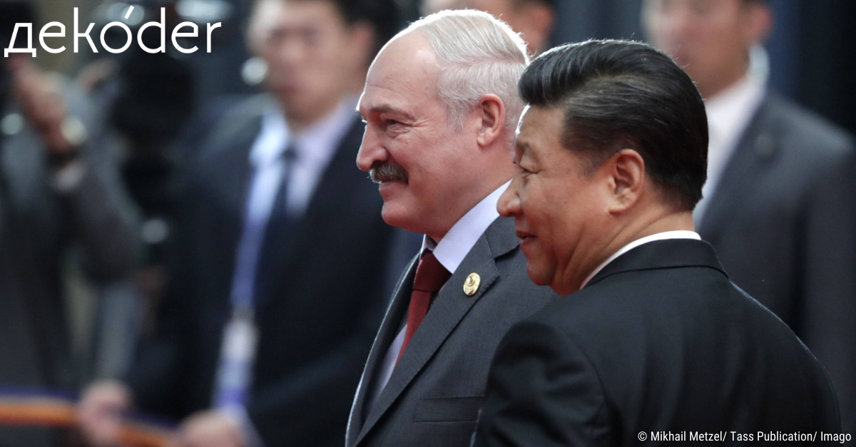 Die Beziehung zwischen Belarus und der Volksrepublik China