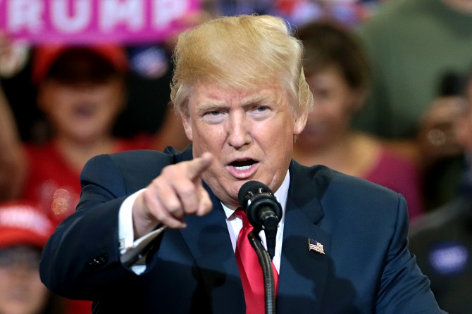 Mit „smarten Lenkwaffen“ drohte Trump Russland – Pawel Felgengauer hält dies für einen „gewaltsamen Deal“ / Foto © Gage Skidmore/flickr.com