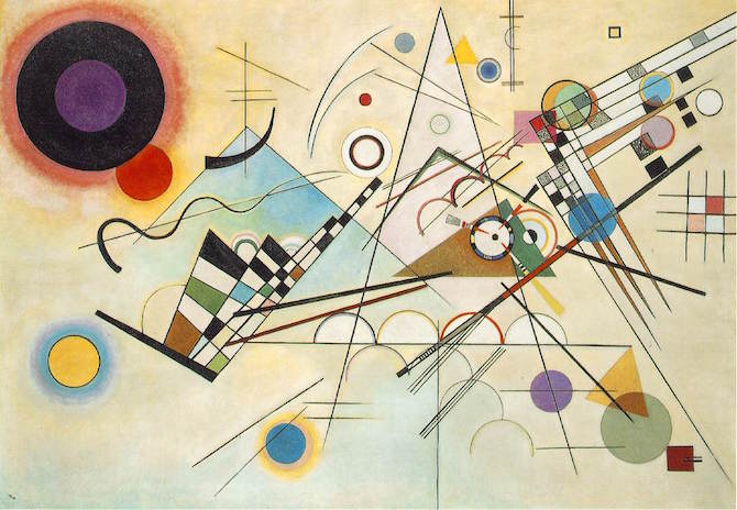 Komposition VIII, 1923, Solomon R. Guggenheim Museum, New York